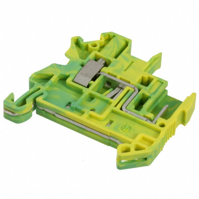 Phoenix Contact 3045606 — 2 Position Terminal Block Green, Yellow Plug Connection 6.2mm