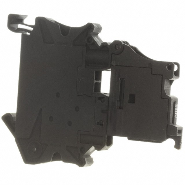 Phoenix Contact 3046100 — Terminal Block Connector 2 Position Disconnect Black 10-26 AWG