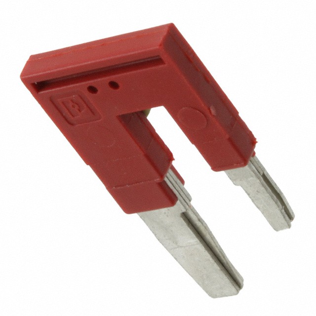 Phoenix Contact 3047060 — 2 Position Terminal Block, Cross Connection Jumper Flat Pins - Reducing Bridge