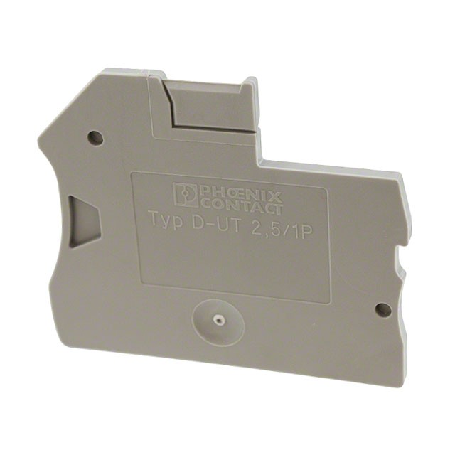Phoenix Contact 3047154 — Connector End Plate For CLIPLINE UT Series