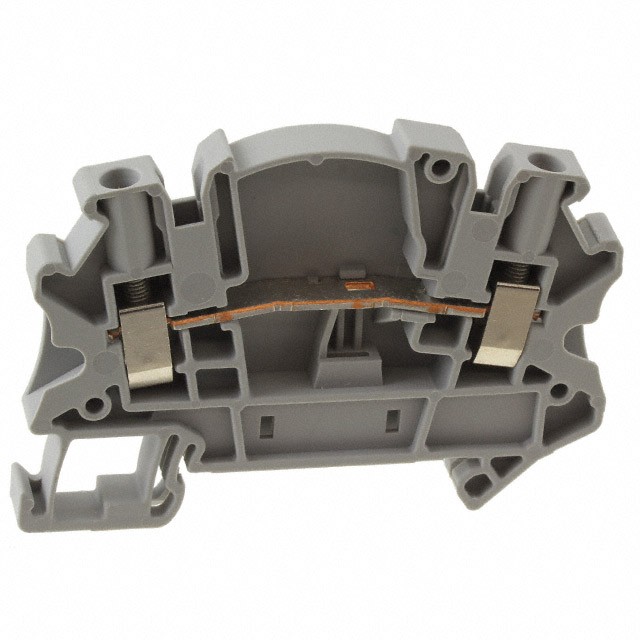 Phoenix Contact 3047465 — Terminal Block Connector 2 Position Feed Through Gray 10-26 AWG