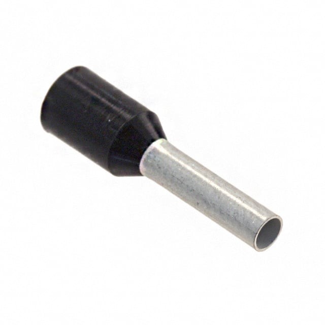 Phoenix Contact 3200043 — Black Wire Ferrule Connector DIN 16 AWG (1.50mm²) Single Wire