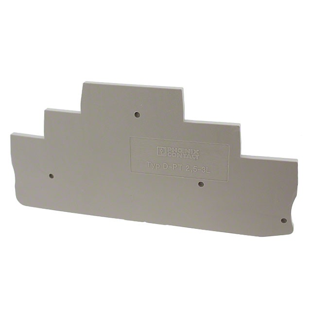 Phoenix Contact 3211647 — Connector End Plate, Rail Type For CLIPLINE PT Series