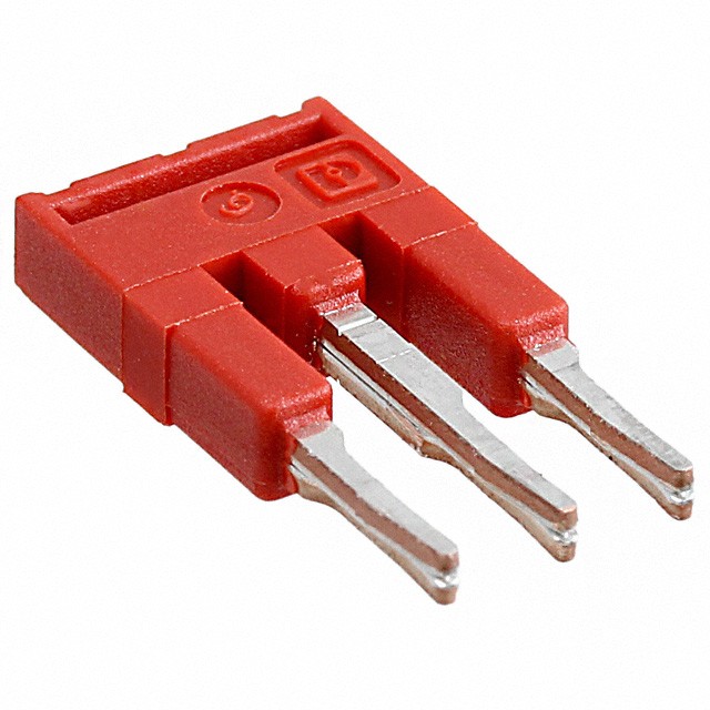 Phoenix Contact 3213027 — 3 Position Terminal Block, Cross Connection Jumper Flat Pins