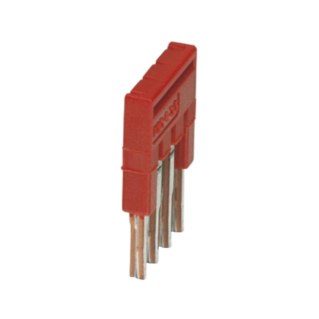 Phoenix Contact 3213030 — 4 Position Terminal Block, Cross Connection Jumper Flat Pins