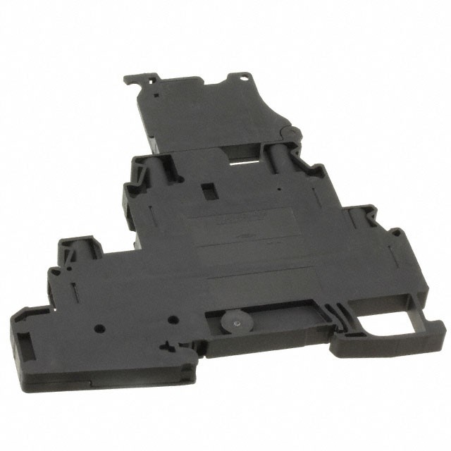 Phoenix Contact 3214367 — Terminal Block Connector 5 Position Disconnect, Feed Through, Isolated Black 10-26 AWG