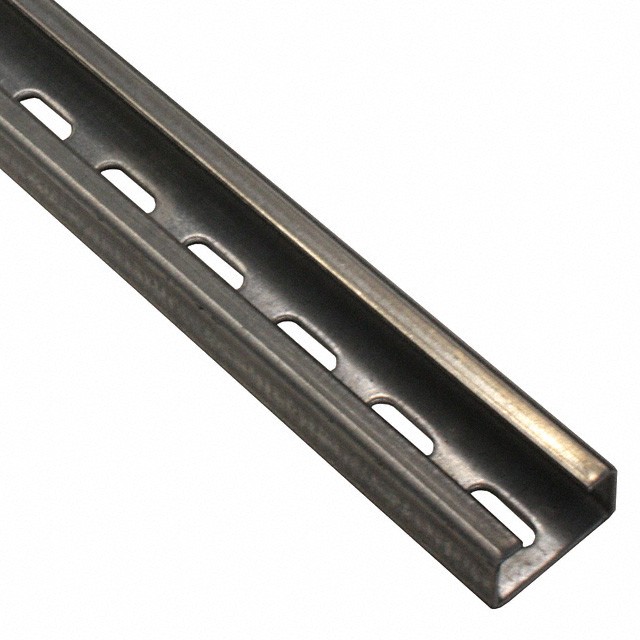 Phoenix Contact 3240262 — Din Rail C Section 1.181" W x 0.591" H (30.00mm x 15.00mm) Slotted Steel 78.740" (2000.00mm)