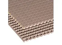 Rexnord HP5935-4.5 5935 MatTop chain with 4.5" width, 0.75" pitch, solid top, brown high-performance acetal material, straight running design, and pol 10028923