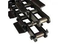 Rexnord 101-10009-1 engineering chain with H/S attachment, SB configuration, ES111-K2 series. Designed for heavy-duty conveying applications requiring