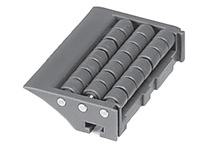 Rexnord 567-687382 Roller Transfer Plates modular transfer plate, 12.00" width x 12.00" height x 12.00" length. This cable-chain conveyor component pr