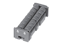 Rexnord 568-605912 Roller Transfer Plates modular transfer plate, 12.00 in width, 12.00 in height, 12.00 in length. Designed for cable-chain conveyor