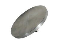 Rexnord 614-23-1 2500 series corner disk, 18 in diameter, flat top disc type for conveyor chain guides. Designed for use with 2500 series chain system 10131485