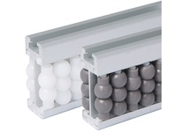 Rexnord 754-607653 2S1H Pearl Guide Rails conveyor trough idler, Product Handling series, 6.00" width, 6.00" height, 122.00" length, 0.072 cubic meter