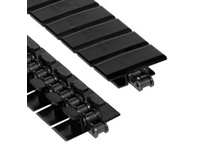 Rexnord 81404031 BWR1843TAB side-flexing TableTop chain with 1.25 in (31.75 mm) chain width, 1.0 in pitch, solid-top surface, steel base chain materia