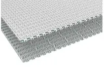 Rexnord 10683505 1018PNT KleanTop modular plastic belt, 1010 series, 1 in pitch, perforated nub top surface, white high temperature (WHT) material, st