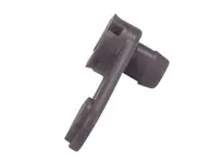 Rexnord 114-2903-8 HUV7700 MatTop conveyor chain plug in black, non-FDA material. Designed to fill open areas in HUV7700 series chain surfaces for pro