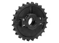 Rexnord 614-576-3 KUS880-12T nylon idler sprocket with 12 teeth and 1-1/2" square bore. Designed for KUS880 series chain in conveyor applications, thi