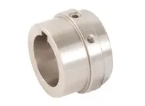 Rexnord 730701630LK Omega elastomeric coupling hub, size 70, with HCB (clamp bore) configuration. The hub features a 130 mm H7 finished bore without k