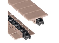 Rexnord 81405583 BWR843K2 BWR843 TableTop chain, 2 in (50.8 mm) wide, straight running solid-top surface, steel base chain with BWR material, 1.0 in p