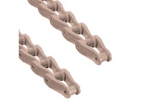 Rexnord 81423421 NH77 engineering chain with 2.308 in pitch, 2.19 in (55.63 mm) chain width, POM (polyoxymethylene) material, and stainless steel rod/