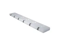 Rexnord 905-656501 dynamic noseover bar for 8500 series MatTop conveyor chain, 12 inches wide. Facilitates smooth product transfer at conveyor ends, r