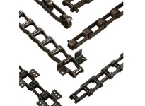 Rexnord ER110*300 engineering chain, steel construction with pin/cottered assembly. Designed for heavy-duty conveying applications requiring reliable