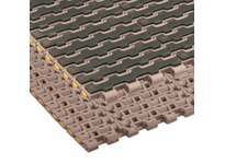 Rexnord HP1505-21TCFE6 1505 series MatTop conveyor chain assembly, 21 inches wide, 0.5-inch pitch, 6 pitches total length. Constructed from high-perfo