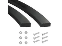 Rexnord KTU248610-1 conveyor guide rail corner track kit for 882TK12 series, 24 inch length, CE compliant. Designed for use in material handling conve