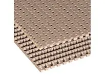 Rexnord LF5935-12ENM 5935 series MatTop conveyor chain assembly, 12" wide, low-friction acetal, 2.0" pitch. Heavy-duty modular plastic belt for flat c