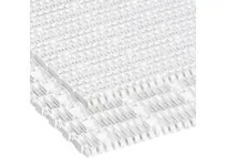 Rexnord WHT5966-12F1E6 5966 series MatTop conveyor chain assembly, 12" wide, 2.0" pitch, 1" flight height, 6 pitches total length. Constructed from wh