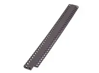 Rexnord WHT8505-12F.5E6I 8505 series MatTop modular plastic belt, 12-inch width, white acetal (food-grade) material, 0.75-inch pitch, 0.5-inch flight