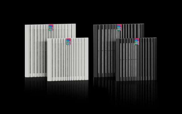 Blue e+ filter fan with EC technology