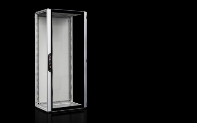 Glazed aluminum door, one-piece for VX IT
