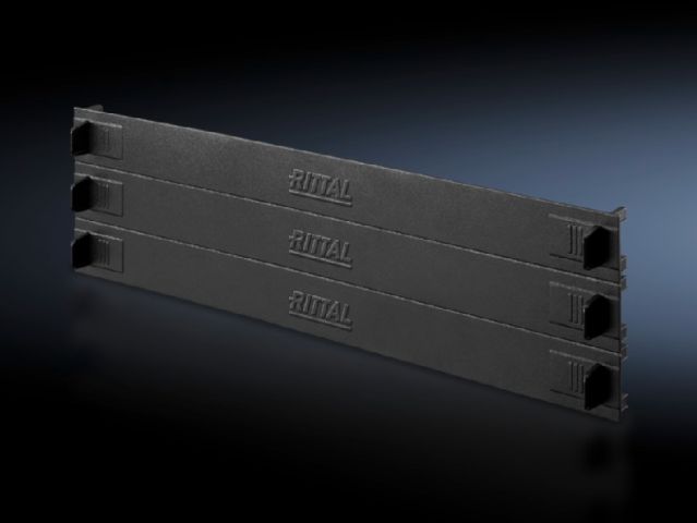 Blanking panel, 19" ( 482.6 mm) Tool-free attachment