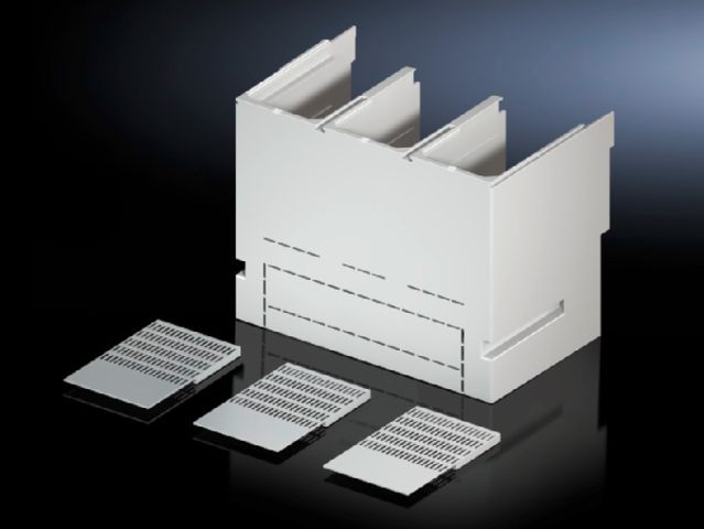 Contact hazard protection cover for component adapters