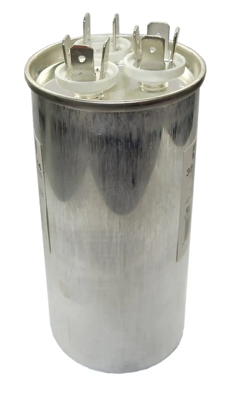 Rotom 25/7.5MFD 370/440 VAC Dual Rated Motor Run Capacitor (Round)