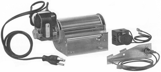 Rotom R7-RB21 | Fireplace Blower for Heatilator FK21, GFK21; Novus 30; Security UZY3
