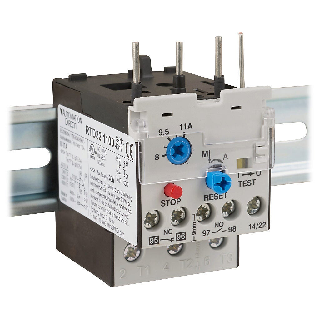 AutomationDirect RTD32 series thermal overload relay - RTD32-1100