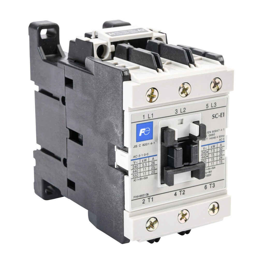 Fuji Electric SC-E1 series IEC contactor - SC-E1-110VAC