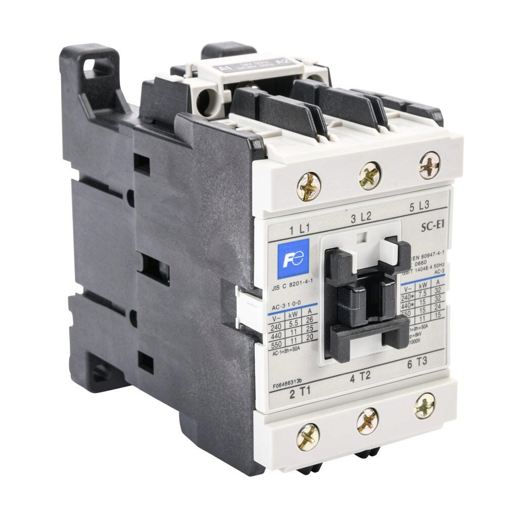 Fuji Electric SC-E1 series IEC contactor - SC-E1-24VAC