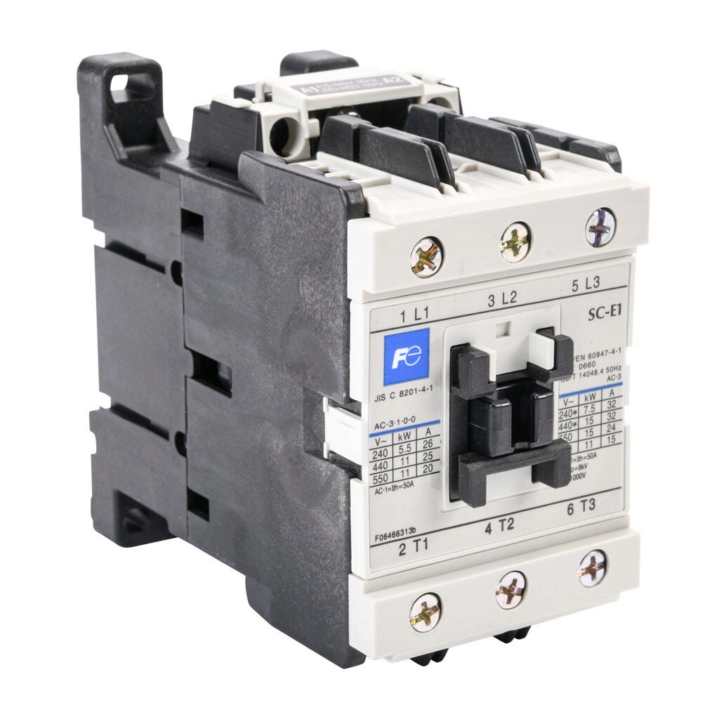 Fuji Electric SC-E1 series IEC contactor - SC-E1-440VAC