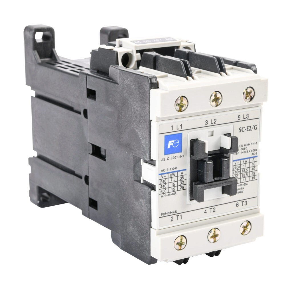 Fuji Electric SC-E2G series IEC contactor - SC-E2G-24VDC