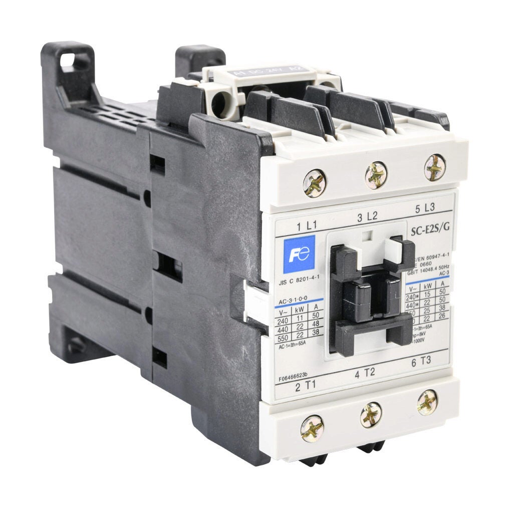 Fuji Electric SC-E2SG series IEC contactor - SC-E2SG-24VDC