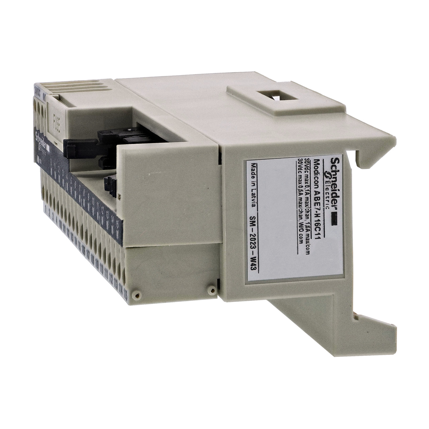 ABE7H16C11 - passive connection sub-base ABE7 - 16 inputs or outputs - Led