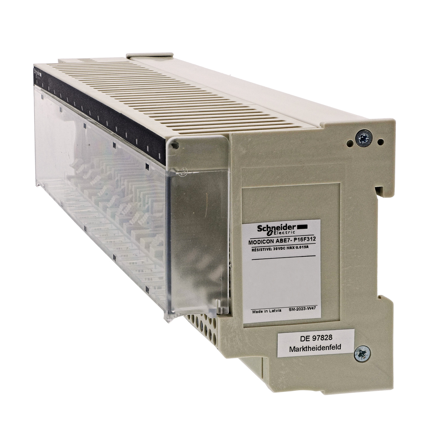 ABE7P16F312 - sub-base for plug-in relay ABE7 - 16 channels - relay 12.5 mm