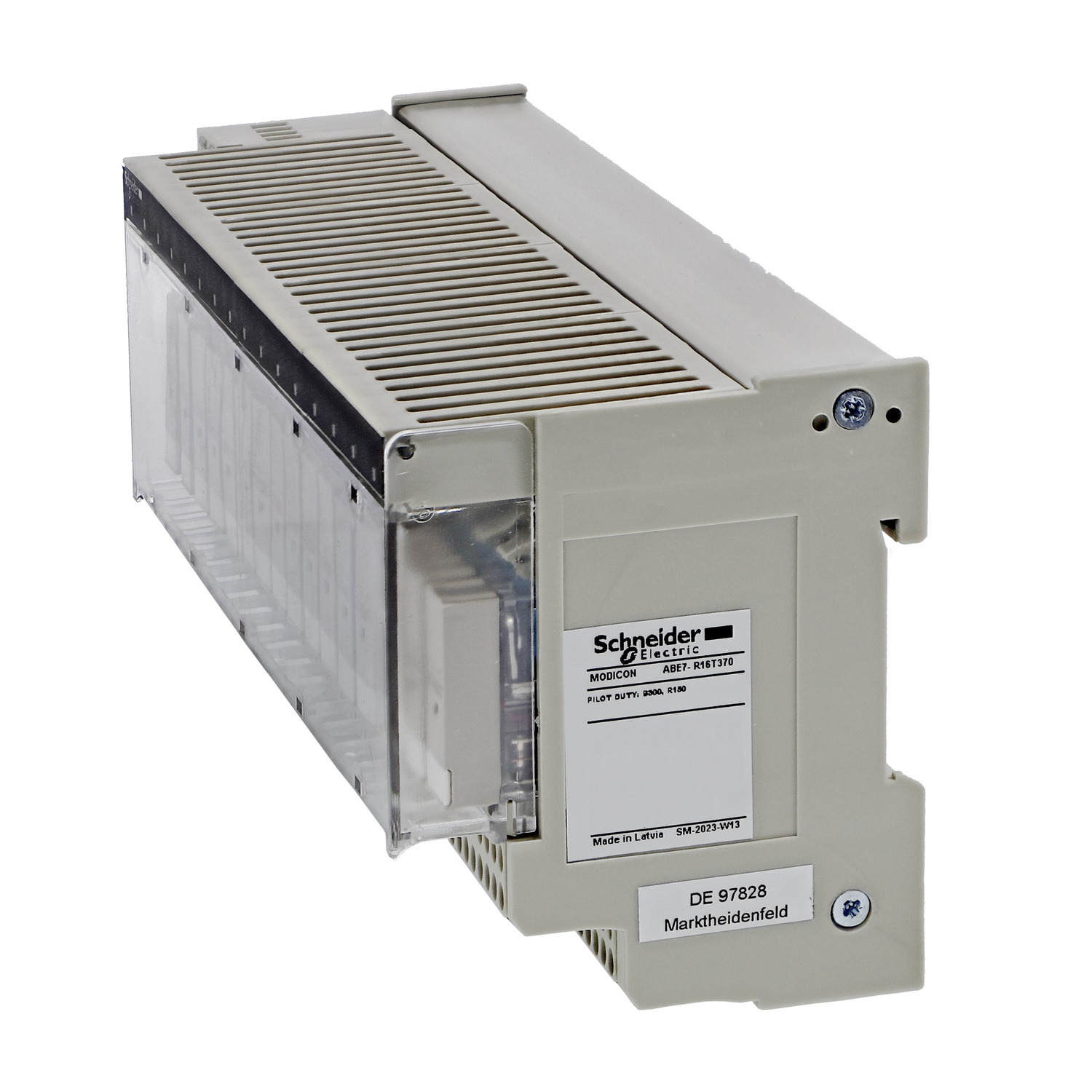 ABE7R16T370 - Sub-base with plug-in electromechanical relay ABE7 - 16 channels - relay 12.5 mm