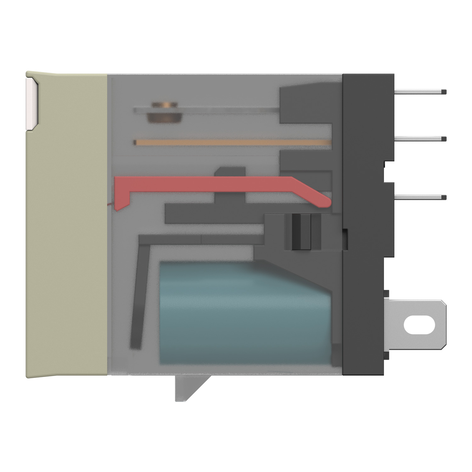 ABR7S33 - plug-in electromechanical relay - 12.5 mm - 24 V DC - 1 CO
