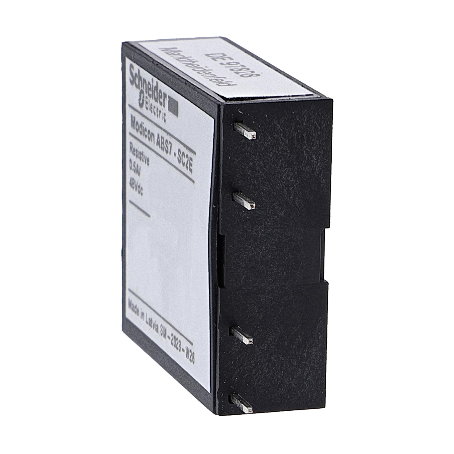 ABS7SC2E - plug-in solid state relay - 10 mm - output - 5..48 V DC - 0.5 A