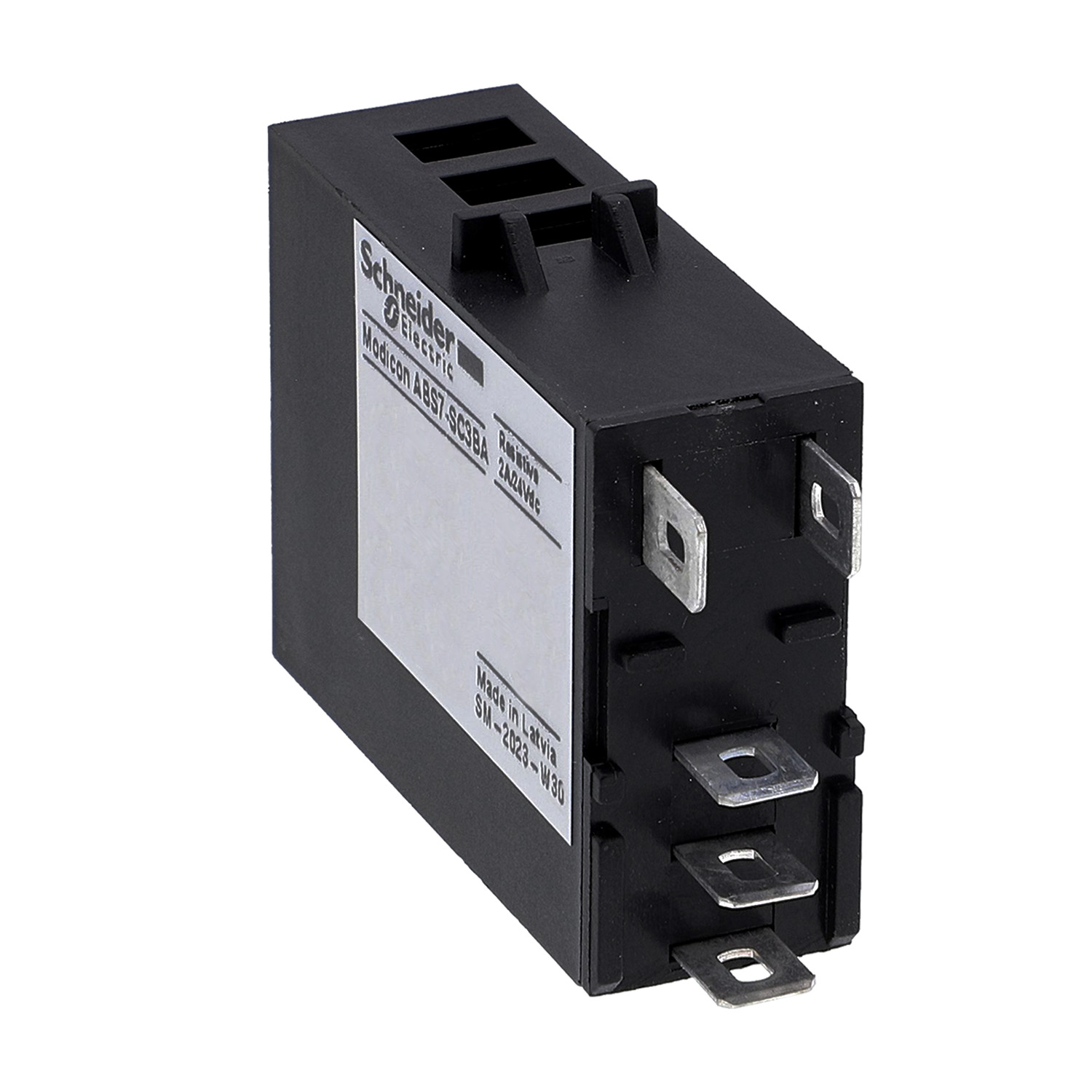 ABS7SC3BA - plug-in solid state relay - 12.5 mm - output - 24 V DC - 2 A
