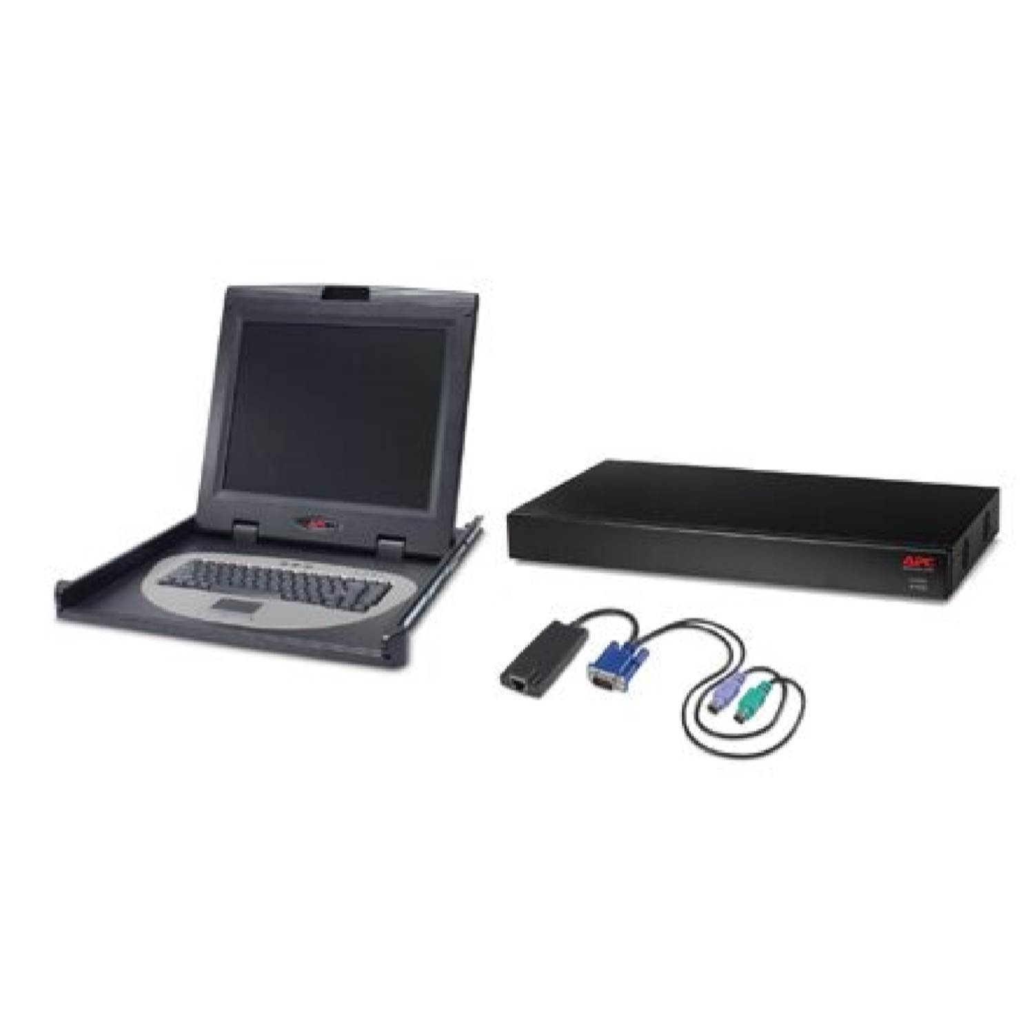 AP5406 - APC 16-Port IP KVM with APC 17" Rack LCD and Server Module Bundle